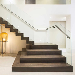 <span class=keywords><strong>Escalier</strong></span> à double poutre <span class=keywords><strong>en</strong></span> zigzag personnalisé style New York avec monte-<span class=keywords><strong>escalier</strong></span> fermé - Product Image 1