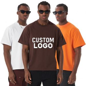 Wholesale Blank Plain t Shirt Custom Silk Screen Print Digital logo Brand <b>Polyester</b> Cotton <b>Tshirt</b> Plus Size Men T-shirt for Men - Product Image 6