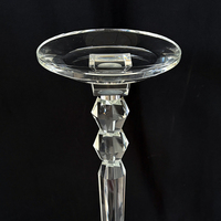 97cm Hauteur Cristal Fleur Stand Lustre De Table De Mariage Centre De Table MH-Z0482