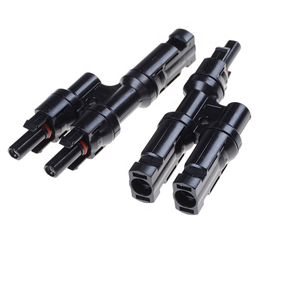 <span class=keywords><strong>Conector</strong></span> Solar <span class=keywords><strong>Tipo</strong></span> T de <span class=keywords><strong>2</strong></span> a 1, Impermeable IP67, DC1000V, Certificado, 30A, Cobre, para Paneles Solares - Product Image 5