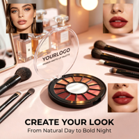 Palette de lèvres mate personnalisée à marque privée, base de maquillage pour les lèvres, fini velours mat, hautement pigmentée, végane, sans cruauté, nourrissante, cosmétique pour les lèvres