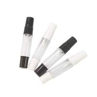 Bouteille de parfum de voyage portable de 10ml, atomiseur rechargeable à double extrémité avec vaporisateur transparent