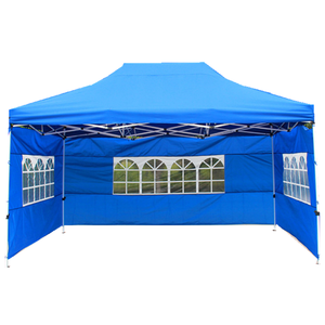 Ngay lập tức pop-up nơi trú ẩn 3x6m 10x20ft Heavy Duty khung với UV bảo vệ màu Đỏ màu xanh - Product Image 1