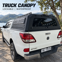 Auvent de camion en aluminium robuste, imperméable, de fabrication directe d'usine, pour RAM 1500, Ford F-150, Toyota Hilux