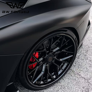 Jantes forgées noires <span class=keywords><strong>2</strong></span> pièces BW Custom 5x112 5x114.3 5x120.65 Jantes forgées 5x127 6x139.7 18 19 20 pouces pour voitures particulières - Product Image 3