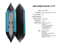 Articles les plus vendus d'Amazon 2023 kayak gonflable Fabrication chinoise Bateau à rames Canoë Point de chute Kayak de pêche gonflable à vendre