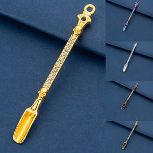 Cucchiaio da tè in lega 2026 con texture retrò a nuvole portafortuna, strumento per il tè Kung Fu, paletta da tè, attrezzi per la preparazione del tè per ufficio e casa - Product Image 1