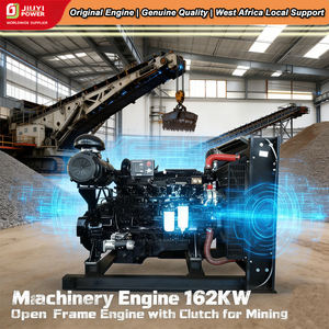 เครื่องยนต์ดีเซล JIUYI รุ่นขายดี 162 กิโลวัตต์ <span class=keywords><strong>4</strong></span> จังหวะ แบบโครงเปิด <span class=keywords><strong>6</strong></span> สูบ พร้อมคลัตช์พูลเลย์ ระบายความร้อนด้วยน้ำ สำหรับเครื่องจักรเหมืองและปั๊มน้ำ - Product Image 1