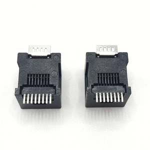RJ45 Ổ cắm mạng tất cả các plasticvertical mạng Cáp ổ cắm 180 độ - Product Image 4