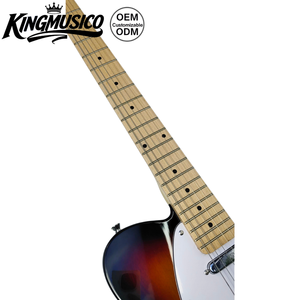 Guitarra Eléctrica Estilo <span class=keywords><strong>Tele</strong></span> GC-03E |   Cuerpo de Paulownia |   Mástil y Diapasón de Arce |   Pastillas de Bobina Simple |   Escala de 648 mm, 22 trastes - Product Image 2
