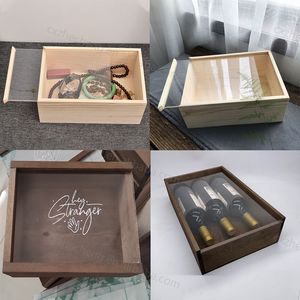 <span class=keywords><strong>Caja</strong></span> de <span class=keywords><strong>Madera</strong></span> sin Acabado <span class=keywords><strong>con</strong></span> <span class=keywords><strong>Tapa</strong></span> Deslizante de Acrílico Transparente, <span class=keywords><strong>Madera</strong></span> de Pino, MOQ Bajo, Logotipo Personalizado, Suministro de Fábrica OEM - Product Image 5