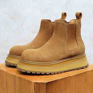 Mocasines de Cuero Genuino Hechos a Medida para Hombre, con Suela Gruesa, Hechos a Mano, que Aumentan la Estatura, para Ocasiones Formales de Negocios y Bodas - Product Image 6