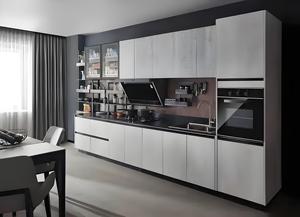 Entrega rápida Suministro de fábrica Último diseño de gabinete de cocina de melamina - Product Image 2