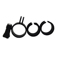 Kit <span class=keywords><strong>de</strong></span> fixation pour <span class=keywords><strong>casque</strong></span> avec anneau <span class=keywords><strong>de</strong></span> dégagement rapide en plastique et base incurvée, <span class=keywords><strong>support</strong></span> <span class=keywords><strong>de</strong></span> lampe torche pour <span class=keywords><strong>GoPro</strong></span> Hero 13 12 11 10 9 - Product Image 4