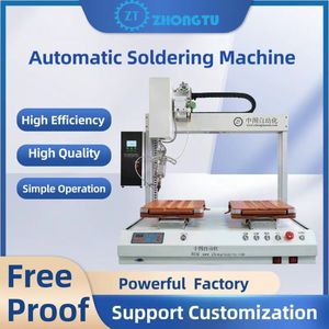 360 Degree Rotation Head 4 Axis Desktop <strong>Automatic</strong> LED Spot <strong>Soldering</strong> Robot <strong>Machine</strong> - Product Image 5