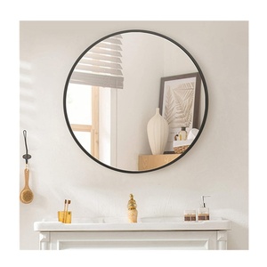 Factory Price Iron Frame Decorative Round <b>Wall</b> Mounted Mirror for Selling - Product Image 1