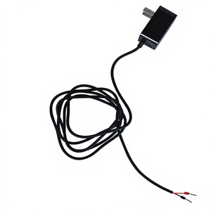 อะแดปเตอร์แปลงไฟ 12V 1A 12W ได้รับการรับรองมาตรฐาน 3C สายไฟเปลือย 1.5 เมตร อะแดปเตอร์แปลงไฟ 12V 1A รุ่น W575 - Product Image 1