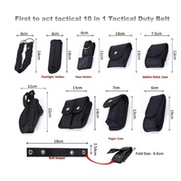 Ceinture Tactique Modulaire Polyvalente pour l'Alpinisme et le Travail, Système d'Équipement de Sécurité, Conception Modulaire Polyvalente pour la Chasse