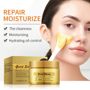 Private Label Anti-Aging-Gesichts maske White ning Gesichts masken <span class=keywords><strong>Beauty</strong></span> 24K Gold <span class=keywords><strong>Sleeping</strong></span> Jelly Mask - Product Image 2