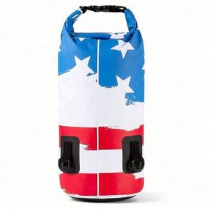 Sac étanche en PVC de grande taille, léger et résistant, avec impression personnalisée de style campagnard et sangle réglable - Product Image 2