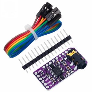 Module décodeur audio DAC PCM5102 I2S, 112 dB SNR, 32 bits, 384 kHz, <span class=keywords><strong>convertisseur</strong></span> <span class=keywords><strong>numérique</strong></span>-<span class=keywords><strong>analogique</strong></span> stéréo pour <span class=keywords><strong>Raspberry</strong></span> Pi ESP32 Arduino - Product Image 2