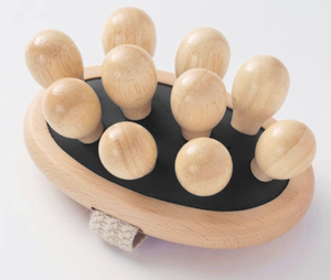 <span class=keywords><strong>GREENECO</strong></span> Appareil de massage corporel en bois en forme de feuille écologique - Product Image 1