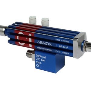 Valve de distribution Abnox 1-20 mm 2900 Psi Max Fabriqué en Suisse - Product Image 1