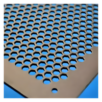 Tôle perforée en aluminium décoratif personnalisé pour clôture