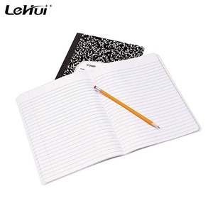 Cuaderno <span class=keywords><strong>de</strong></span> Composición <span class=keywords><strong>de</strong></span> 100 Hojas con Rayas Anchas, Color Negro Mármol, Paquete <span class=keywords><strong>de</strong></span> 12, al Mejor Precio <span class=keywords><strong>de</strong></span> China, para 100 Hojas <span class=keywords><strong>de</strong></span> Doble Cara - Product Image 2
