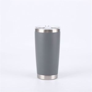 Hot Pink Tumbler 20Oz Stainless Steel Insulated Double Wall Vacuum Sweat Free BPA Free <b>Reusable</b> Travel <b>Mug</b> ASM25 - Product Image 1