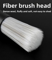 Vente flash : Ensemble de 3 brosses de détaillage automobile, brosse douce pour l'intérieur de la voiture, outil de nettoyage automobile professionnel, brosse multifonction pour les détails
