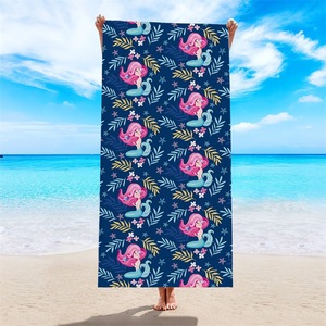 Custom Printed Microfiber Beach Towel, Pineapple Grid Quick Dry Swim Towel for Beach Pool - Product Image 4