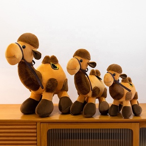 Vente directe d'usine, jouets en peluche amusants pour enfants, chameau jaune et blanc, jouet en peluche, animaux en peluche - Product Image 3
