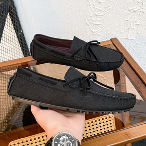 Mocassins en gros d'usine - Chaussures décontractées pour hommes en similicuir PU - Product Image 4