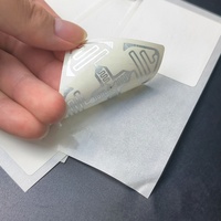 Fanyi passif UHF RFID étiquettes d'oreille 10X10 Activ époxy autocollant vinyle étiquette de détail pour arbre Smartrac boutique système caméra utilisation vente en gros