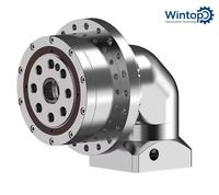 Réducteur cycloïdal à angle droit de haute précision, rapport 121, sortie 29-150 tr/min, pour moteur pas à pas et servomoteur ; Angle de 90 degrés