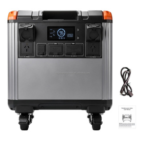 สถานีไฟฟ้าพกพา 5000W 5376Wh แบบเสียบปลั๊กมาตรฐาน AU Type I 230V 50Hz เครื่องกำเนิดพลังงานแสงอาทิตย์ LiFePO4 UPS มีสินค้าในสต็อกสำหรับขายส่ง - Product Image 1