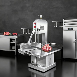 Máquina Profesional Automática Comercial para Cortar Carne y Huesos, Sierra de Mesa para Huesos Congelados con Motor y Componente Central - Product Image 2