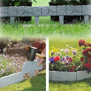 <span class=keywords><strong>Recinzione</strong></span> Decorativa da Giardino a Incastro, Bordo Decorativo per Esterni, <span class=keywords><strong>Recinzione</strong></span> Fai-da-te per Prato, Cortile e Paesaggistica - Product Image 4