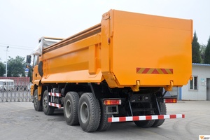 รถบรรทุกเหมือง Howo 8x4 ยูโร 2 ดีเซล ใหม่ 10 ล้อ รับน้ำหนัก 11-20 ตัน พวงมาลัยซ้าย กล้องมองหลัง 251-350 แรงม้า 6-8 ลิตร จอสัมผัส 8 เมตร+ 5 เกียร์ - Product Image 6