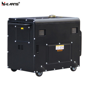 5KW Im Lặng Sử Dụng Nhà Máy Phát Điện Diesel Set DG6500SE - Product Image 4