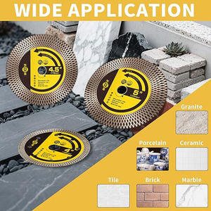 Fayans, seramik, granit ve mermer kesme ve taşlama için 2025 yüksek kaliteli Ultra ince x-turbo elmas testere bıçakları. - Product Image 5