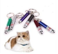 Jouet de pointeur laser écologique Rechargeable Portable pour chats jouet de formation interactif en alliage d'aluminium pour animaux de compagnie avec variabilité de couleur