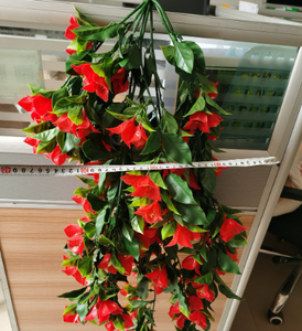Real Touch Plantes Artificielles Suspendues Extérieur En Plastique Bouquet De Fleurs De <span class=keywords><strong>Lierre</strong></span> Décoration Avec Des Feuilles D'herbe Guirlande Mur Utilisation Extérieure - Product Image 5