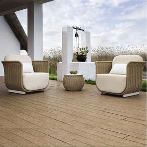 Divano da giardino esterno in Rattan in stile moderno impermeabile protezione solare cineserie per terrazza con <span class=keywords><strong>balcone</strong></span> e spazio all'<span class=keywords><strong>aperto</strong></span> - Product Image 1