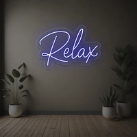 Enseigne néon acrylique imprimée UV personnalisée pour salle de jeux, chambre à coucher – Magnifique enseigne néon murale avec inscription, cadeau pour adolescent