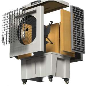 Enfriador de Aire Versátil y Enfriador de Aire Industrial para Garaje o Taller con Carcasa Resistente - Product Image 5