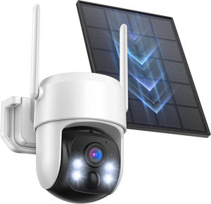 Cámara WiFi Exterior UBOX 2K, 360 PTZ, 3MP, Visión Nocturna en Color, Audio Bidireccional, Resistente a la Intemperie, Seguridad para el Hogar, Alarma de Movimiento, Almacenamiento en la Nube y Tarjeta SD - Product Image 1