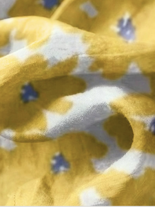 <span class=keywords><strong>Camicia</strong></span> da <span class=keywords><strong>donna</strong></span> a maniche corte con stampa astratta a pois e mezza abbottonatura - Product Image 5