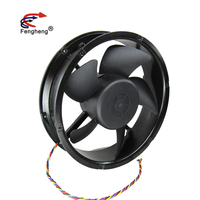 Ventilateur d'échappement rond haute pression CFM, roulement à billes, sans balais, à Air de refroidissement 220mm, 220x22060x60mm, 12V 24V 48V 220